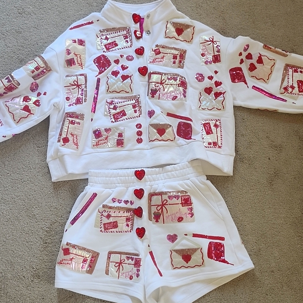 Queen of Sparkles Valentines outfit